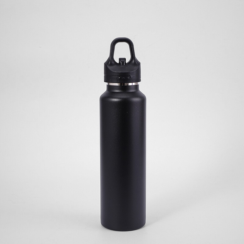 Portable 316 Stainless Steel Sports Water Bottle Double Vacuum Thermos Cup Easily Opens