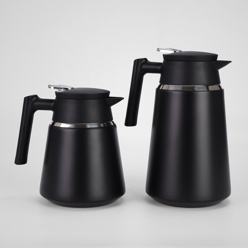 1500ml Conical Coffee Cup Travel Cups Double Wall Stainless Steel Coffee With Lids