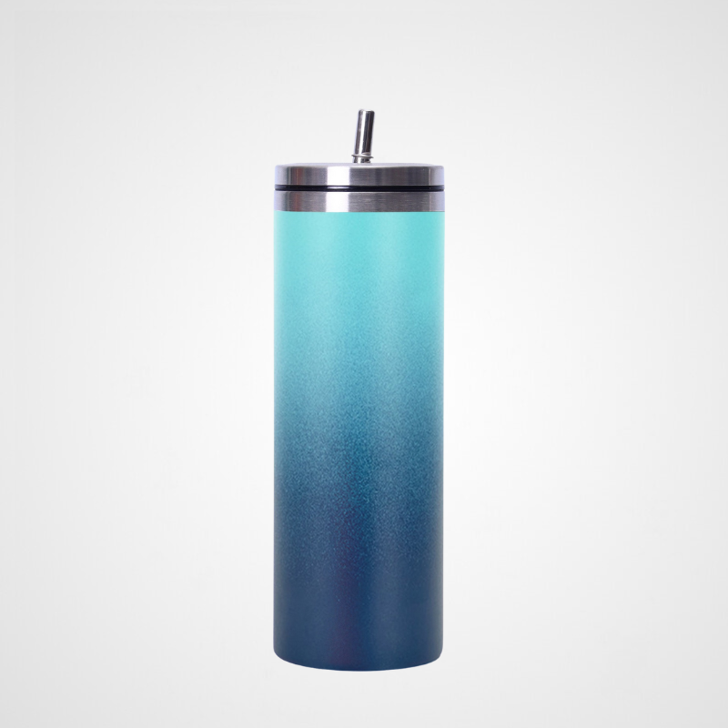 20 oz Stainless Steel Insulated Double-layer Vacuum Cup Straw Cup