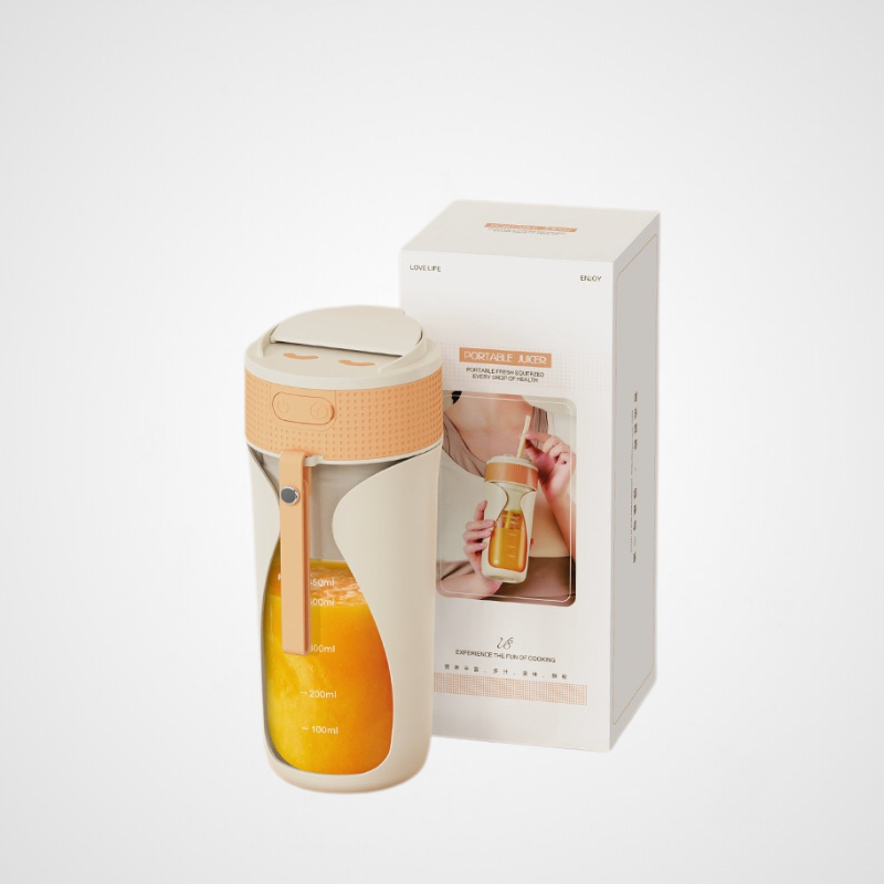 450ml Mini Portable Blender Juicer Portable Juicer 6-blade Fruit and Vegetable Mixer Multifunctional Juicer