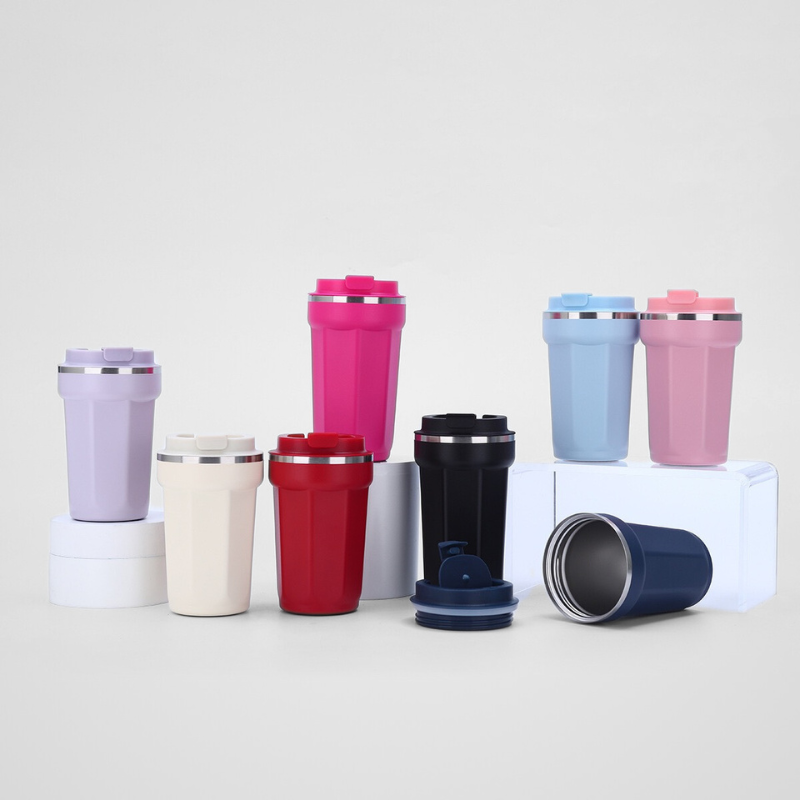 BPA FREE Double Wall Stainless Steel Water Bottle Travel Coffee Mug