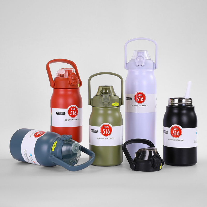 316 Stainless Steel Portable Insulation Cup Large Capacity Water bottle