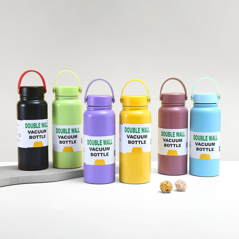 Stainless Steel Insulated Thermos Drinking Flasks Double Wall Vacuum Water Bottle