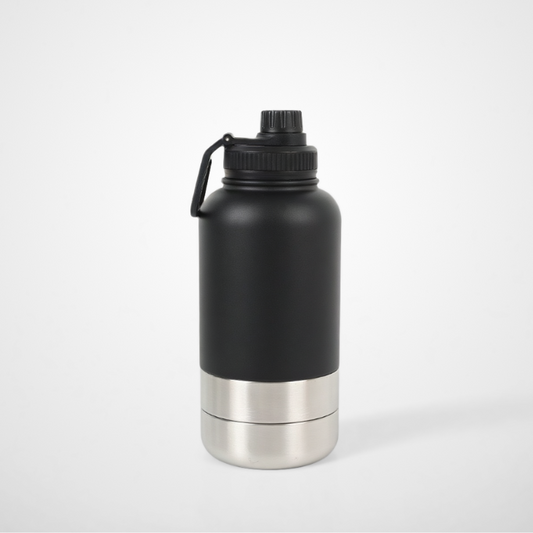 3 in 1 Style Portable Stainless Steel Pet Outdoor Travel Drinking Insulated Dog Water Bottle