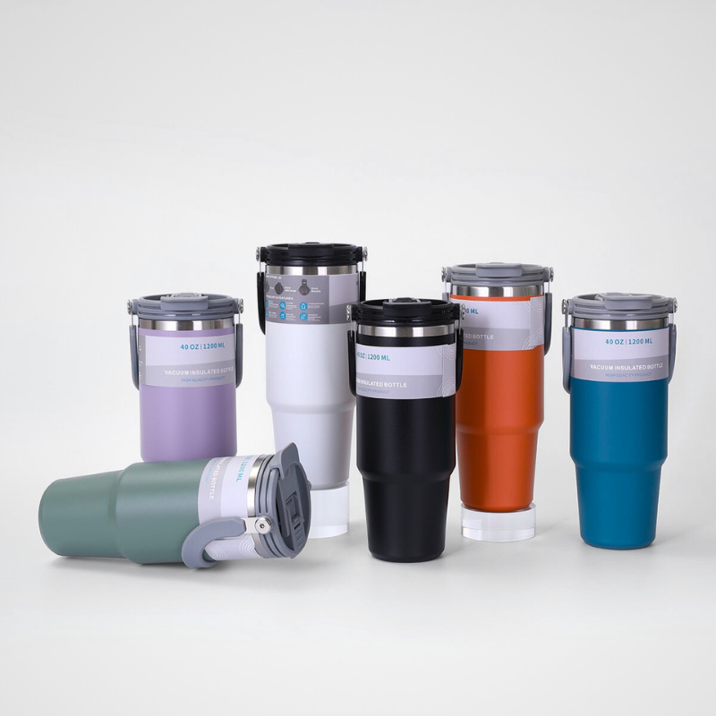 40oz Travel Cup with Lid Vacuum Insulated Stainless Steel Car Mug