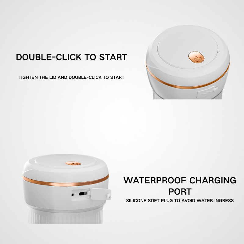 Hot Sale Portable Household Rechargeable Small Fruit and Vegetable Crushed Ice Multifunctional Wireless Juicer Cup