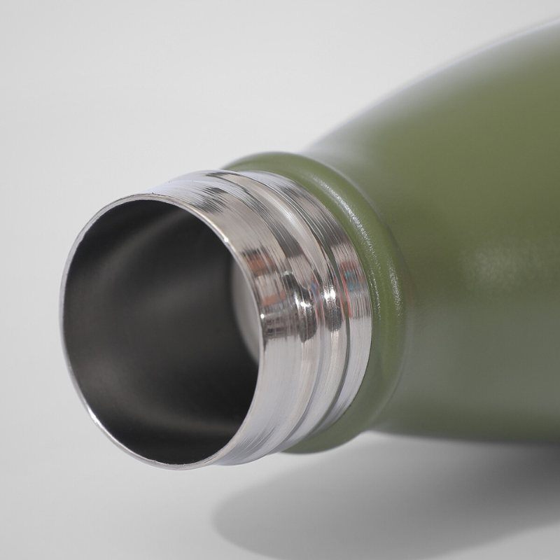 500ml Stainless Steel Insulated Vacuum Flask Cola Shape Steel Drink Water Bottle