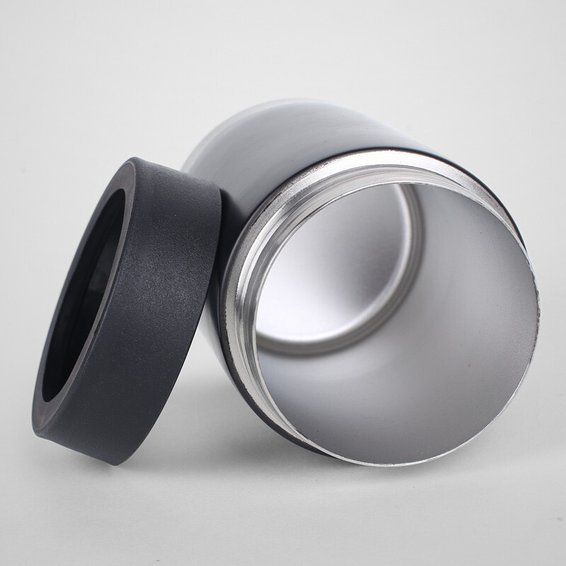 Stainless Steel Vacuum Insulated Can Cooler With Beer Opener Drink
