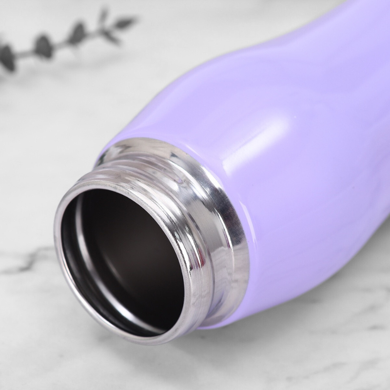 750ml Eco Water Bottle with Carabiner Hook Promotional Stainless Steel Metal Drinking Bottle