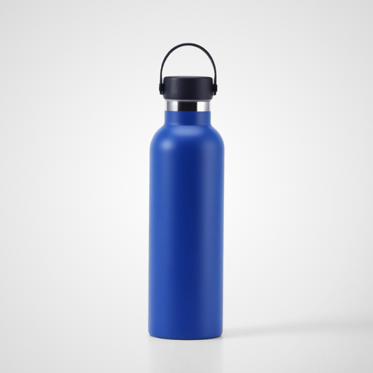 Sport Water Bottle Double Wall Thermos Vacuum Flask With Lid of Handle