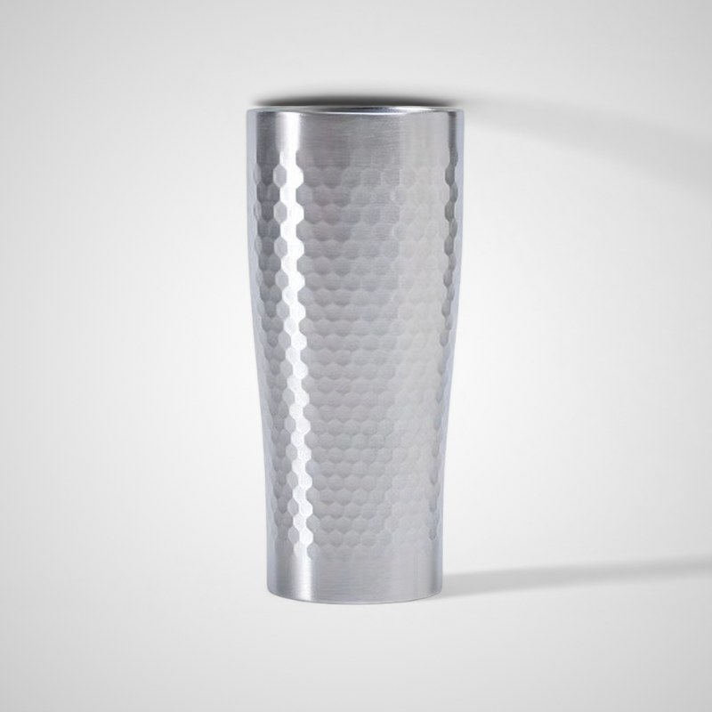 Stainless Steel Double Wall Hammered Beer Cup