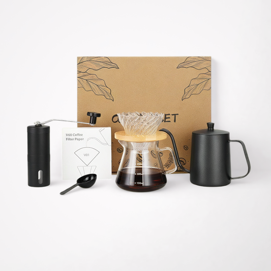 Outdoor Camping Hand Brewed Pour Over Coffee Maker Set