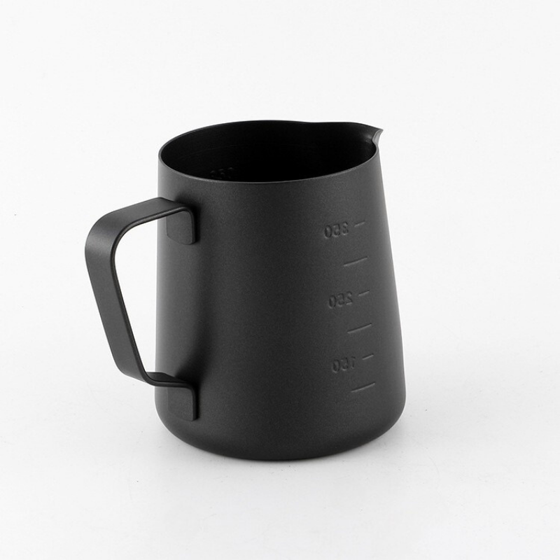 Coffee Milk Frothing Pitcher With Scale