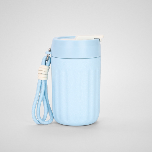 Double-wall Vacuum Stainless Steel Titanium Water Cup Outdoor Portable Coffee Mug