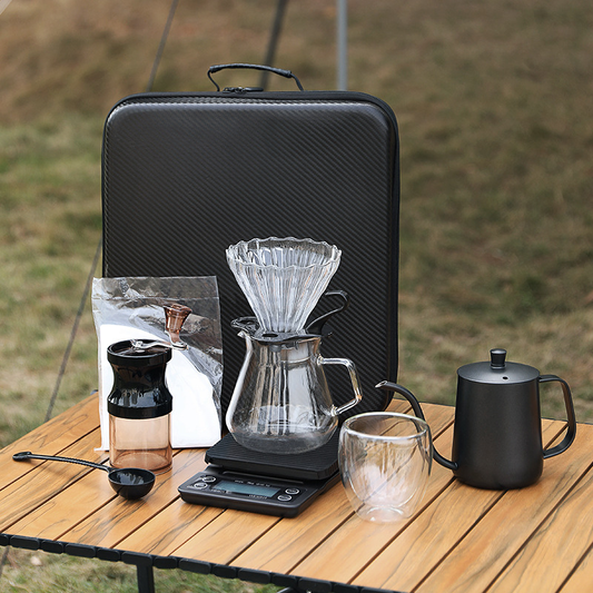 Portable Coffee Lover Outdoor Hand Brewed Coffee Set Gift