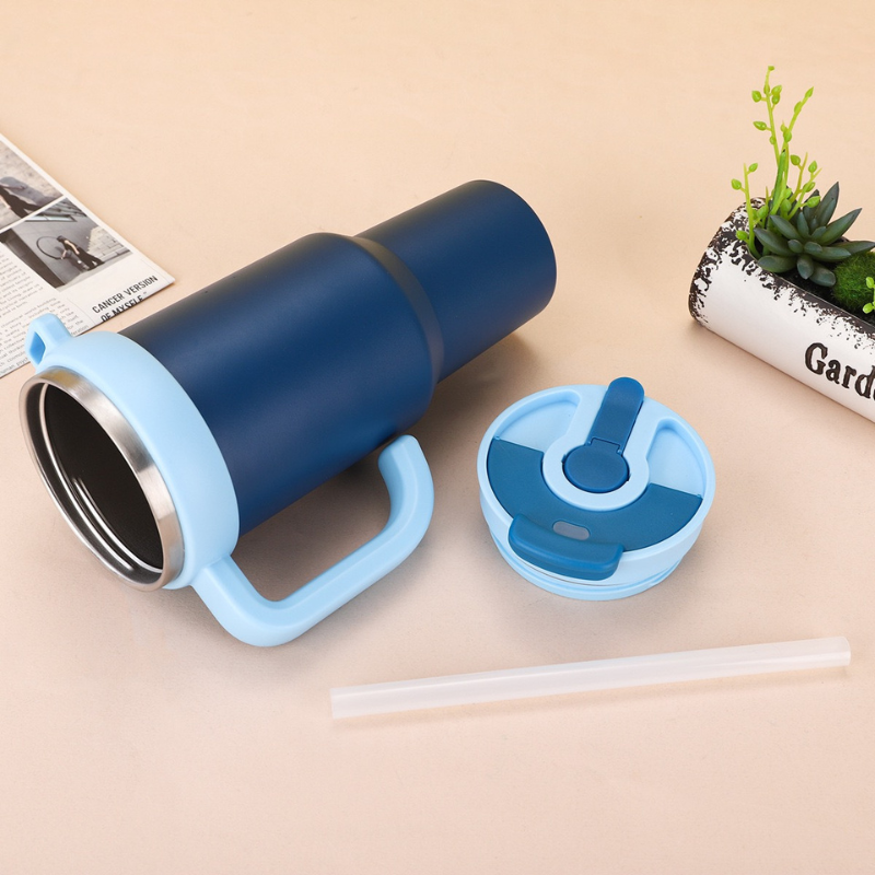 40 oz Stainless Steel Vacuum Insulated Metal Travel Mug