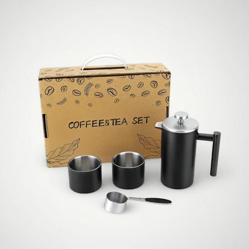 Portable French Press Coffee Set Gift