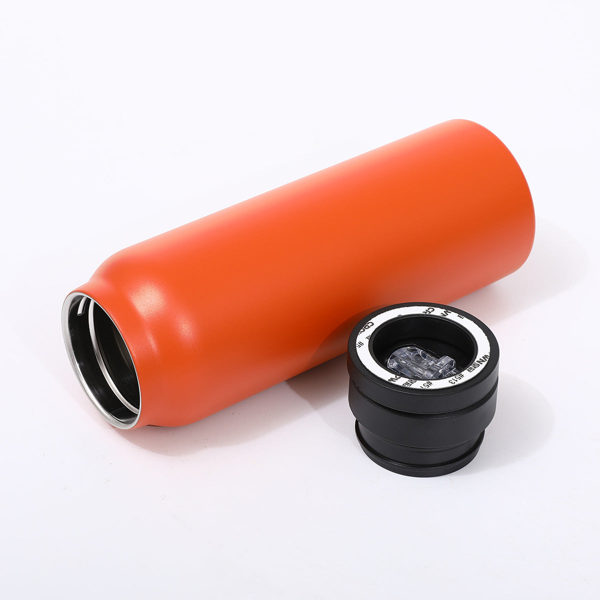 Magnetic Phone Mount Water Bottle With Straw Lid