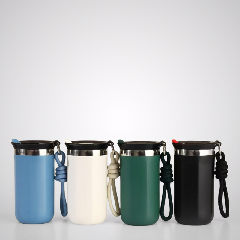 Stainless Steel Coffee Mug With Lids