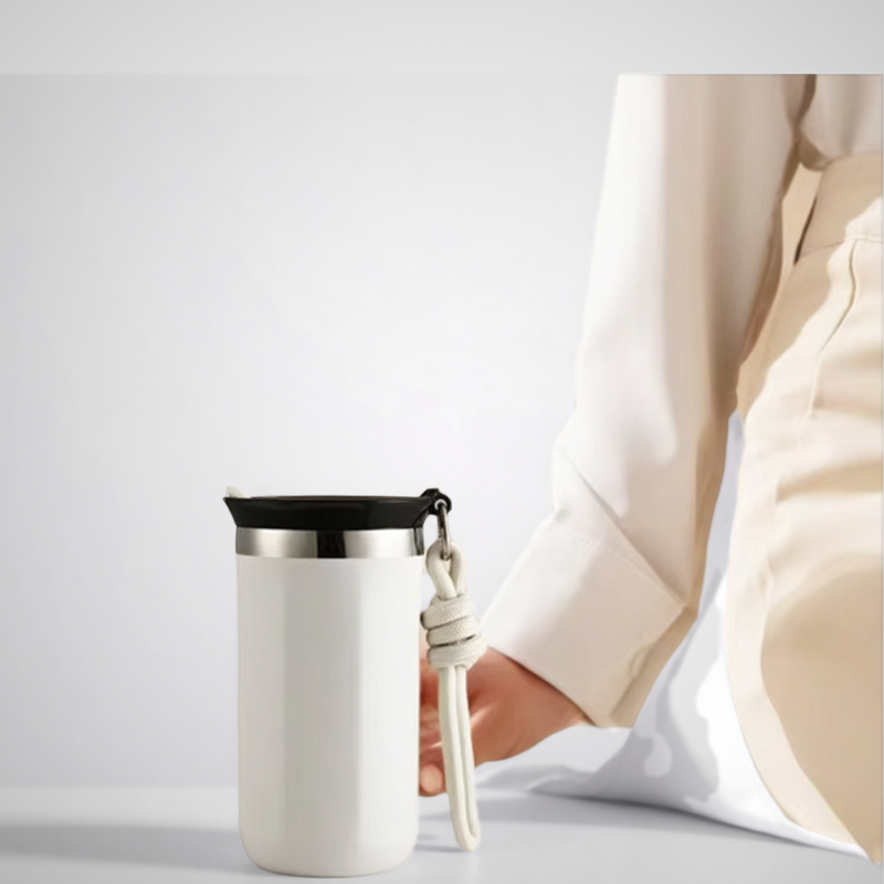 Stainless Steel Coffee Mug With Lids