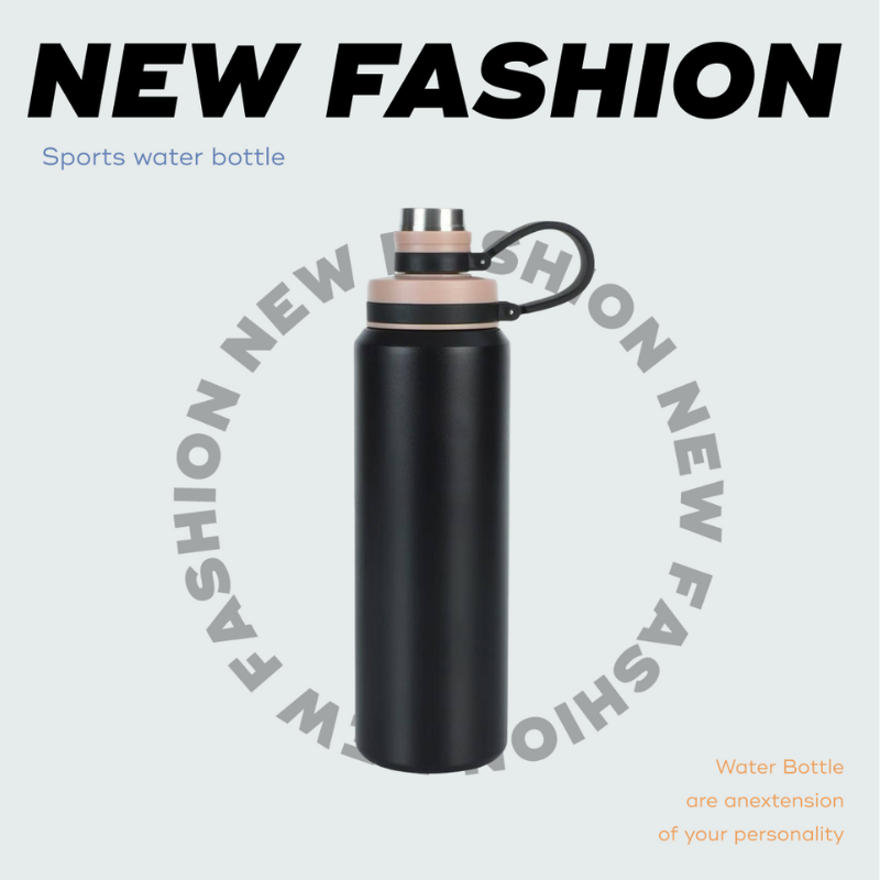 BPA-Free Stainless Steel Sport Water Bottle