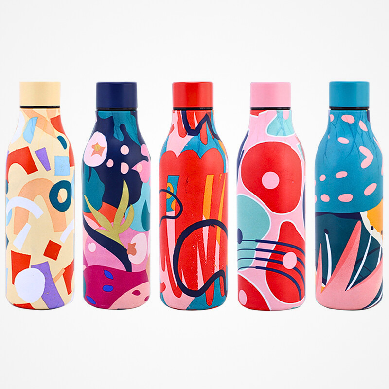 Cola-Shaped Vacuum Insulated Water Bottle