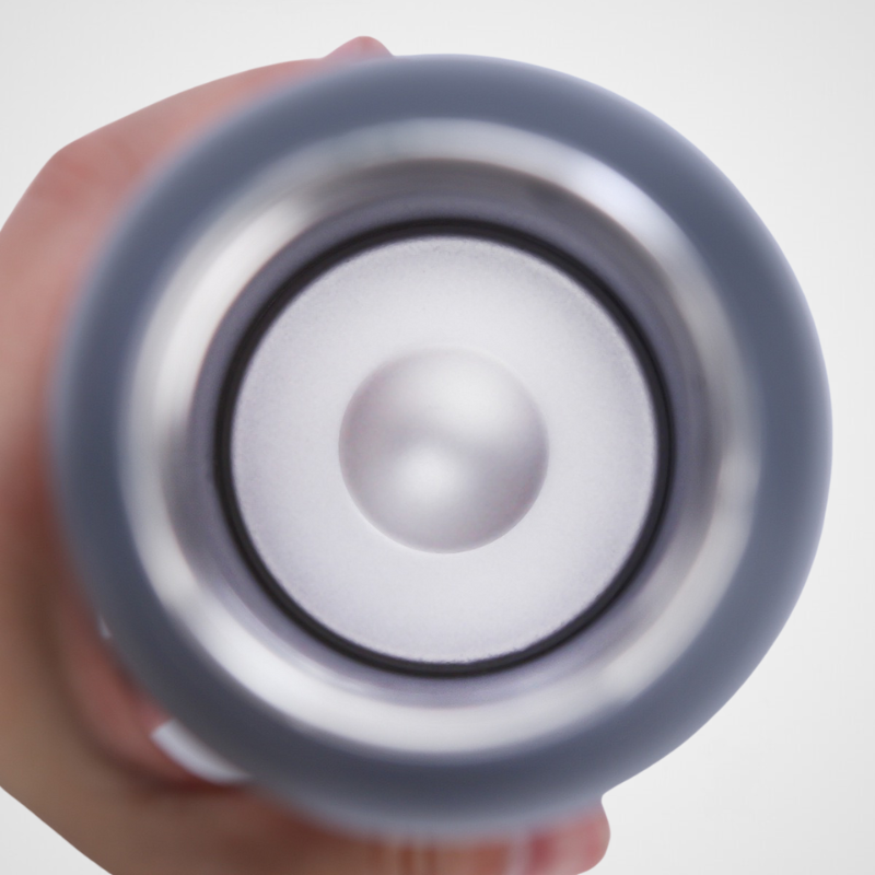 Water Bottle with Rechargeable Speaker Steel Double Wall Design Lights
