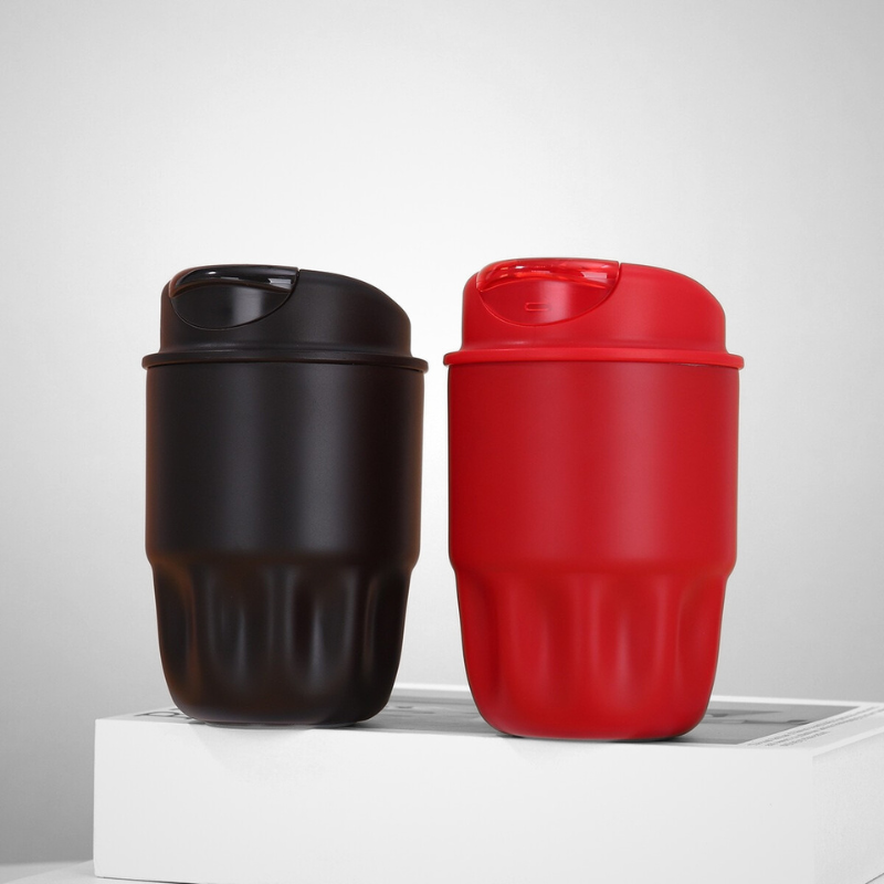 316 Stainless Steel Tumbler with Double-Lid Large Capacity Outdoor Coffee/Mug