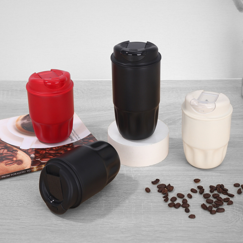 316 Stainless Steel Tumbler with Double-Lid Large Capacity Outdoor Coffee/Mug