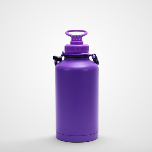 Stainless Steel Large Insulated Gym Sport Water Bottle with Straw