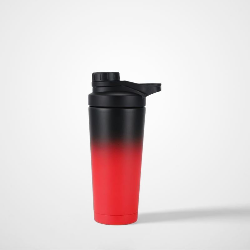 Double Wall 304 Stainless Steel Vacuum Insulated Gym Protein Shaker Bottle