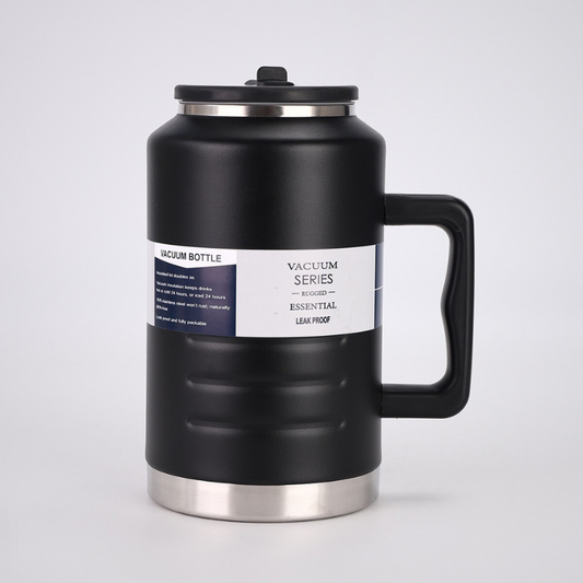 Large Capacity Double Wall Stainless Steel Insulated Camping Handle Tumblers