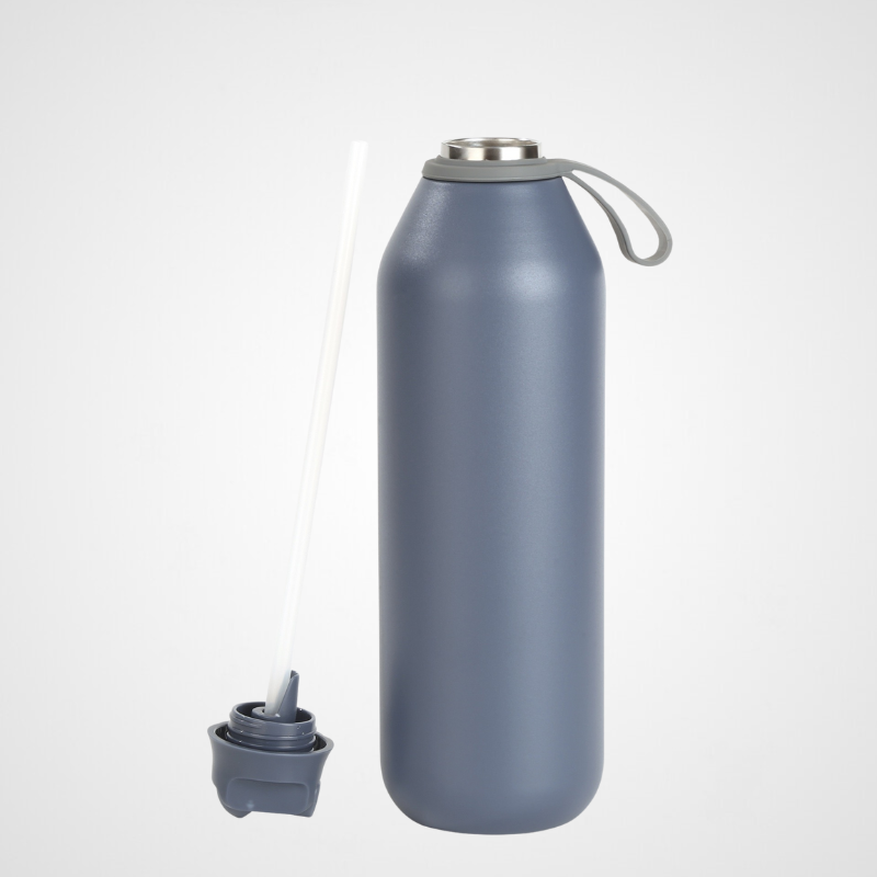 20oz Outdoor Travel Double Wall Stainless Steel Vacuum Sports Sippy Water Bottle