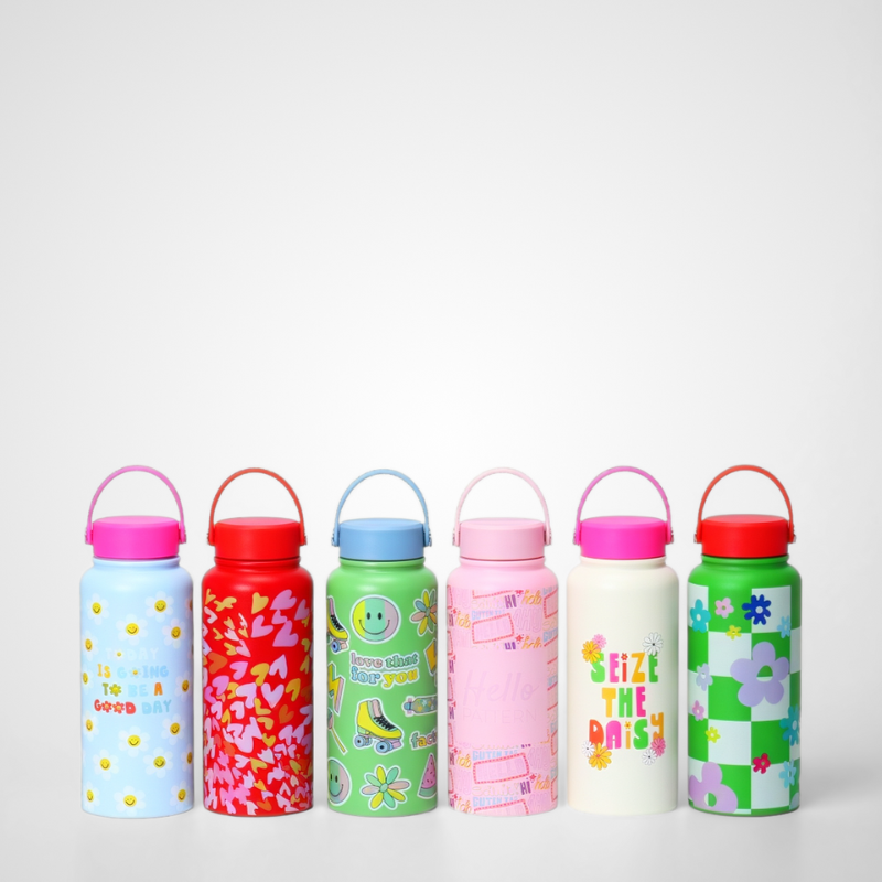 Portable Vacuum Sports Large Capacity Cross-Border Thermos Travel Outdoor Bottles