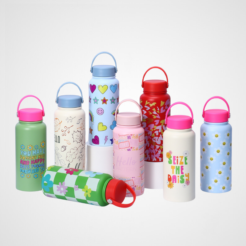 Portable Vacuum Sports Large Capacity Cross-Border Thermos Travel Outdoor Bottles