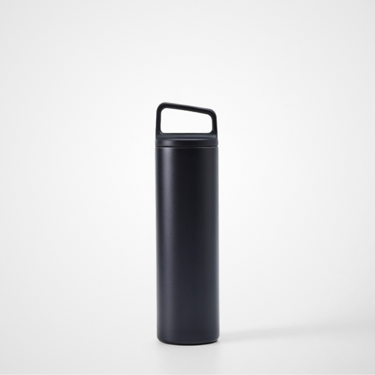 Double Wall Stainless Steel Water Bottle Insulated Metal Sports Bottle with Handle