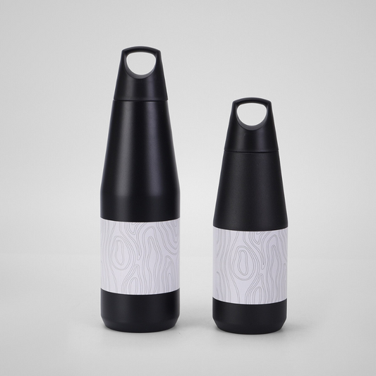 Double Wall Thermos Flask Insulated Stainless Steel Powder Coated Luxury Water Bottle