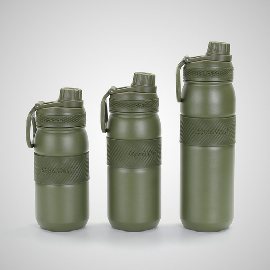 Eco Friendly Double Wall Thermoses 14oz 16oz 22oz Flask Vacuum Insulated Stainless Steel Sports Water Bottle