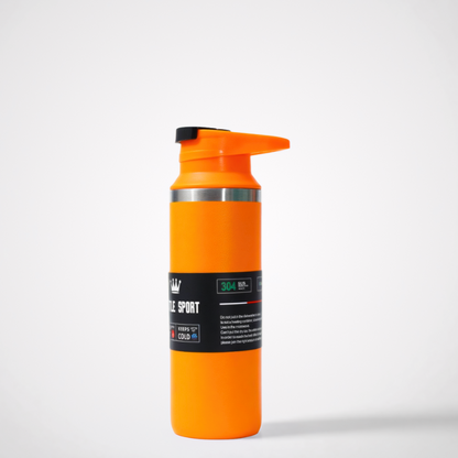 500ml Double Wall Insulated Stainless Steel Vacuum Bottle Powder Coating Sport Water Bottle