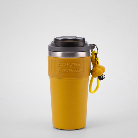 630ml Double Wall Stainless Steel Portable Plastic Lids BPA Bottle