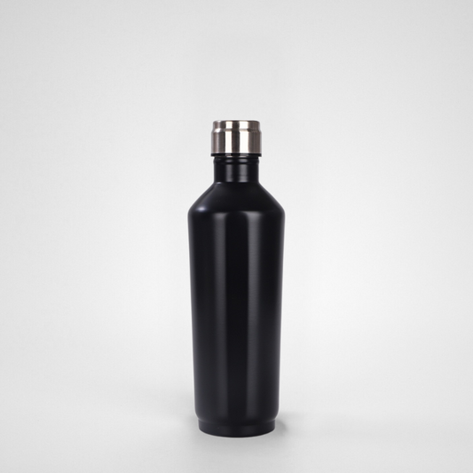 Modern Design Portable Diamond-Shaped Hexagonal Wine Stainless Steel Water Bottle