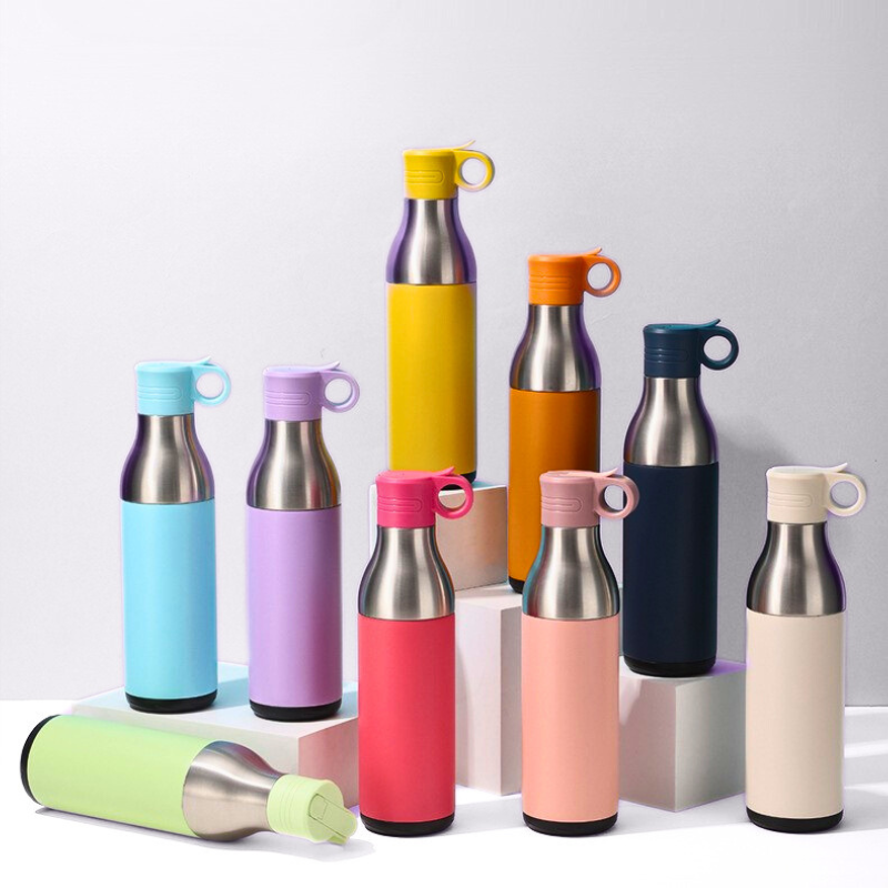 All-Purpose 2 In 1 Can Cooler And Thermo With Opening · Straw Lid