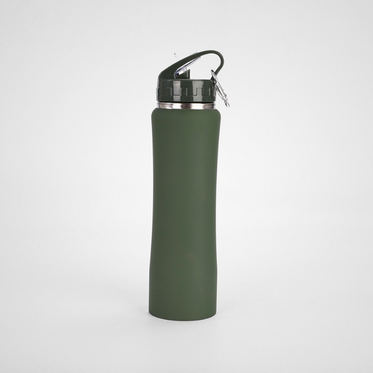 Stainless Steel Vacuum Straw Small Waist Thermos Outdoor Mountaineering Household Water Cup
