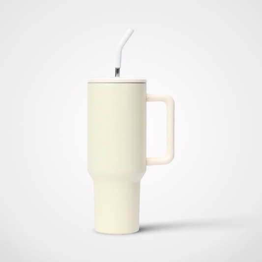 40oz Car Mug with Straw-Ideal for Drivers