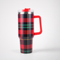 40oz Cup Portable Printed Car Cup With Handle Large Capacity Ice Bully Cup