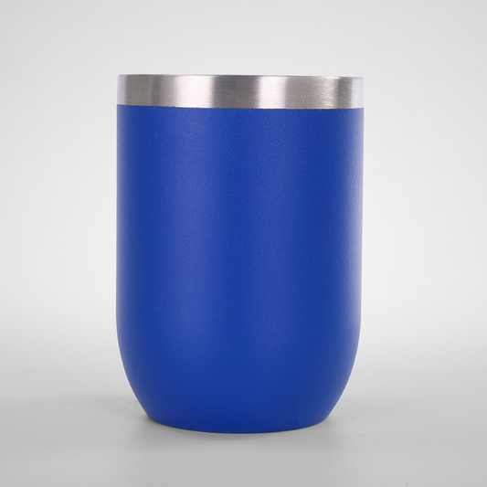 12oz Wine Tumbler Mug Stainless Steel Double Wall Vacuum Tumbler