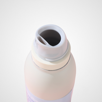 Insulated Leak-Proof Stainless Steel Bottle Stylish Double-Walled Water Bottle with Built-in Straw