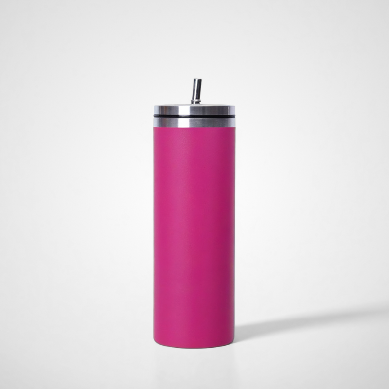 20 oz Stainless Steel Insulated Double-layer Vacuum Cup Straw Cup