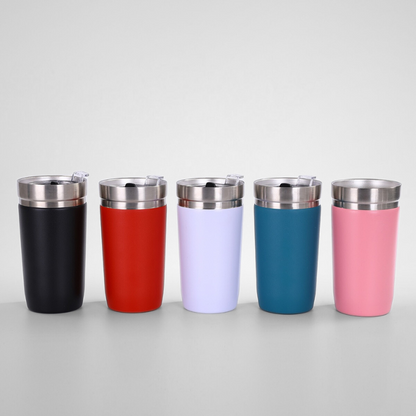 Stainless Steel Ice Coffee Mug Vacuum Insulation Hot Coffee Cup