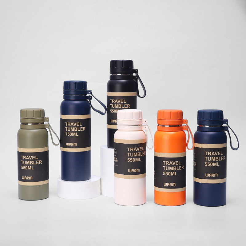High-Quality Double Wall Stainless Steel Water Bottle for Sports & Outdoor Activities